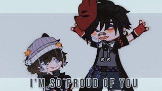 — I'm so proud of you! || ft. Past C.C. and Michael || FNAF || Gacha club || read pinned comment.