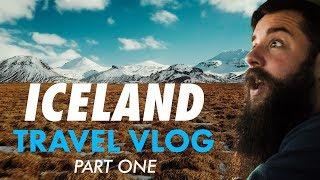 Come with me to Iceland! | Behind The Scenes Travel Vlog (Part 1)