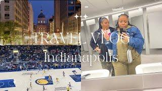 Travel Vlog | Indianapolis Trip With Twin Sister  Day 1