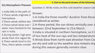 GSEB Solutions _Class 9 Social Science Chapter 16 Climate Question 3