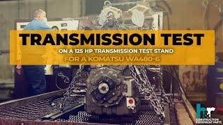 Komatsu WA480-6 - Transmission Test