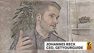 GetYourGuide CEO Johannes Reck: tnoozLIVE@ITB 2018