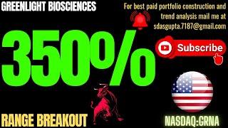 GREENLIGHT BIOSCIENCES RANGE BREAKOUT | GRNA STOCK NEWS