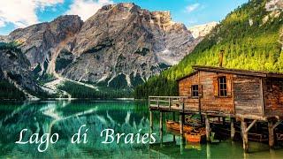 Lago di Braies | Dolomiti |  Trentino Alto Adige | Italy | iPhone 8 Cinematic 4k