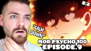 THE CITY WILL BURN!!! | MOB PSYCHO 100 - EPISODE 9 | SEASON 2 | New Anime Fan! | REACTION