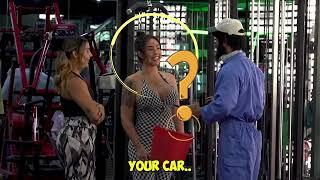 CRAZY CLEANER shocks GIRLS in a GYM  Anatoly Gym Prank