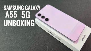 Samsung galaxy a55 5g unboxing