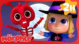 Gobblefrog's Halloween Heist! |  Morphle VS Orphle 🟢 | Fun Kids Cartoon