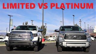 2021 Toyota Tundra Platinum Vs 2021 Toyota Tundra Limited: Is The Platinum Really Worth More???