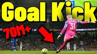 Take Goal Kicks Like A Pro - How To Kick The Ball Far - Goalkeeper Tips & Drills - Longball Tutorial