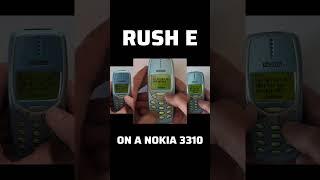 I played RUSH E on a Nokia 3310 #RushE