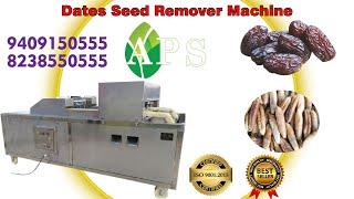 Date Deseed Machine \\Dates Processing line \\Seed Remover Machine Aps industries