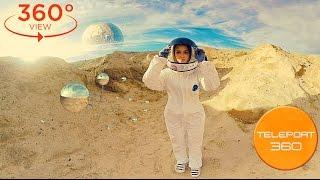 360 VR Video | Katerina on Mars. The first contact with the Martians. 360 video VR space experience.