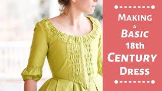 18th century dress tutorial