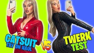 ULTIMATE CATSUIT HAUL TWERK CHALLENGE  | Rhiannon Blue