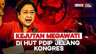 [LIVE] Pidato Megawati di HUT PDI-Perjuangan Jelang Kongres