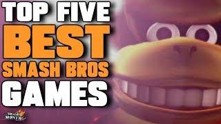 Top Five Best Super Smash Bros Games - rabbidluigi