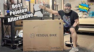 "Best Peloton Alternative" The Yesoul G1M Plus Bike Build and Review