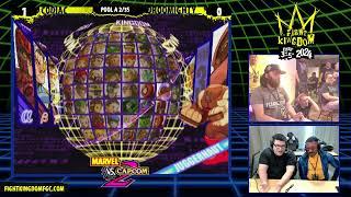 MvC2 @ Fight Kingdom 2024 Day 2 POOLS: Pool A - Codiac (Cable/Mag/Cyke) vs DrooMighty (MSS) 2/3