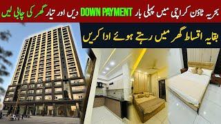 Ready To Move House on installment in Bahria Town Karachi | Hill Crest Residency Apartments