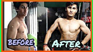 Transformation 30 days | rahul rawat fitness