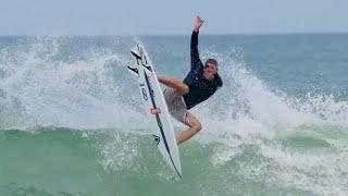 Eric Geiselman surfs the Slater Designs Sci-FI 2.0 in Florida.