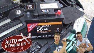 Batterie richtig wechseln ! | Autobatterie Wechsel | DIY Tutorial