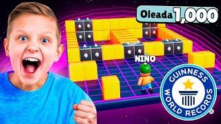 NIÑO de 10 AÑOS consigue WORLD RECORD en STUMBLE GUYS!