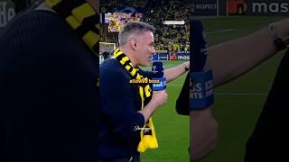 Dortmund boss Terzic telling Jamie to go into the Yellow Wall 🟡️