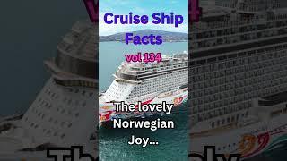 Cruise Ship Facts vol 134