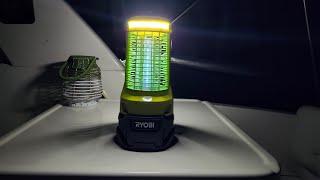 Ryobi 18v Portable Bug Zapper - non-sponsored review