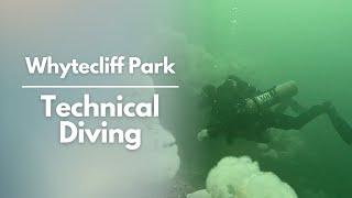 Technical Diving at Whytecliff Park | Our local dive site at 150 Feet Deep