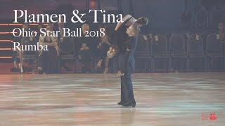 PLAMEN DANAILOV & TINA GEROVA | OHIO STAR BALL 2018 | ALL STAR SHOW | RUMBA