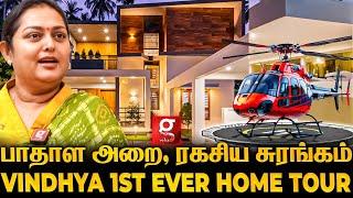 Vindhya வீட்டு மேல Helipad-ஆஎன் தாத்தா பேர்ல கிராமமே இருக்கு Exploring Vindhya Home Tour