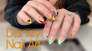 Watch Me Work: Acrylic Color Change + Disney Nail Art