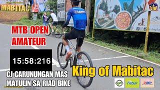 MTB OPEN CJ CARUNUNGAN AT S PLUS NAGKABANGAAN | KIDA EKIB