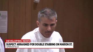 Suspect in deadly Springfield triple stabbing arraigned