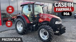 CASE IH FAMALL 90A - większy Farmall idealny dla małych gospodarstw | Prezentacja / test ciągnika