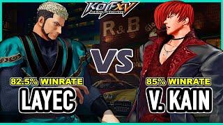 KOF XV  Layec (Goenitz/Rugal/O.Chris) vs Violent Kain (Iori/K'/Kyo)