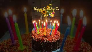 Happy birthday To you Songs Best Birthday WhatsApp Status 2021 #ShortsVideo