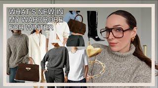 WHATS NEW IN MY WARDROBE FOR WINTER 2024 |ZARA, H&M, DIISH, & OTHER STORIES, DEMELLIER, LILYSILK