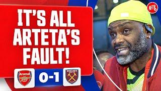 It’s All Arteta’s Fault! (Yardman Rant) | Arsenal 0-1 West Ham