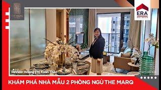 Khám Phá Nhà Mẫu 2 Phòng Ngủ The MarQ #theMarQ #theMarQquan1 #canhocaocapquan1