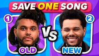 SAVE ONE SONG: OLD vs NEW (Same Singers) MUSIC CHALLENGE 