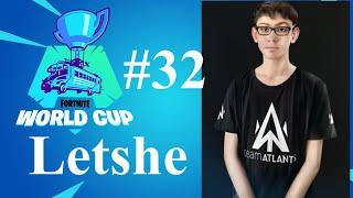 Letshe Fortnite Solo World Cup Highlight!!!