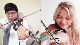 Por Una Cabeza | Violin Cover | LA and Marta Arquero | BrotherandSister Violin Duo | Yamaha Yev 104