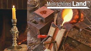 Bronze gießen - so entsteht ein Kerzenständer aus Bronze