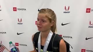 Allie Ostrander makes it to Worlds in steeple