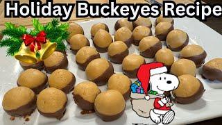 Festive Holiday Buckeyes Recipe