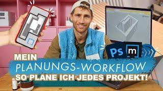 Mein Planungs-Workflow - So plane ich jedes Projekt - Magicplan & Sketchup Tutorial | EASY ALEX